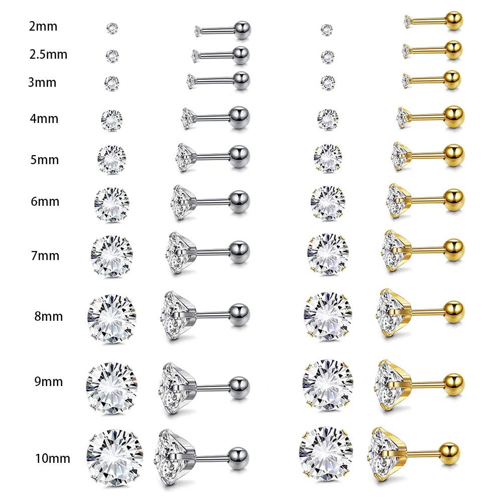 Body Jewelry Surgical Steel - 1 Paar Chirurgische Stalen Vangst Ronde