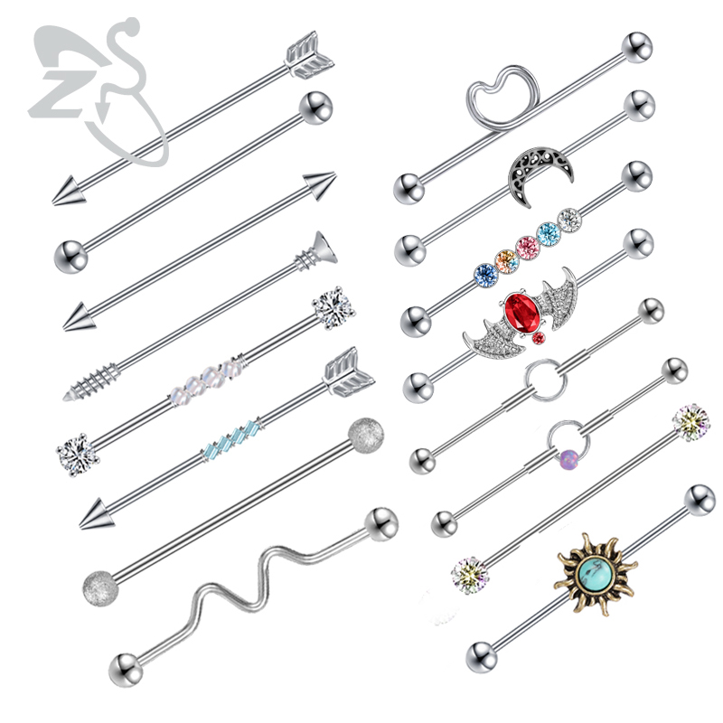 ZS 1PC Chirurgisch Staal Bat I - Body Jewelry Surgical Steel recensie en prijs