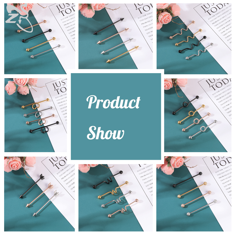 ZS 1PC Chirurgisch Staal Bat I - Body Jewelry Surgical Steel recensie en prijs