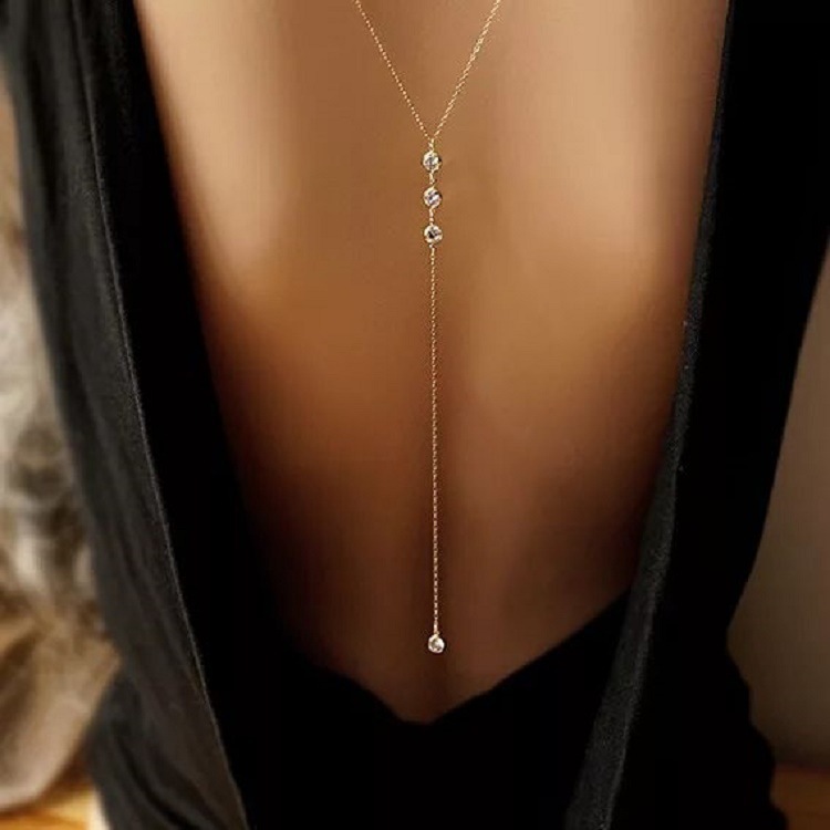 Nieuwe Strass Sexy vrouwen Ter - Body Jewelry Necklace recensie en prijs