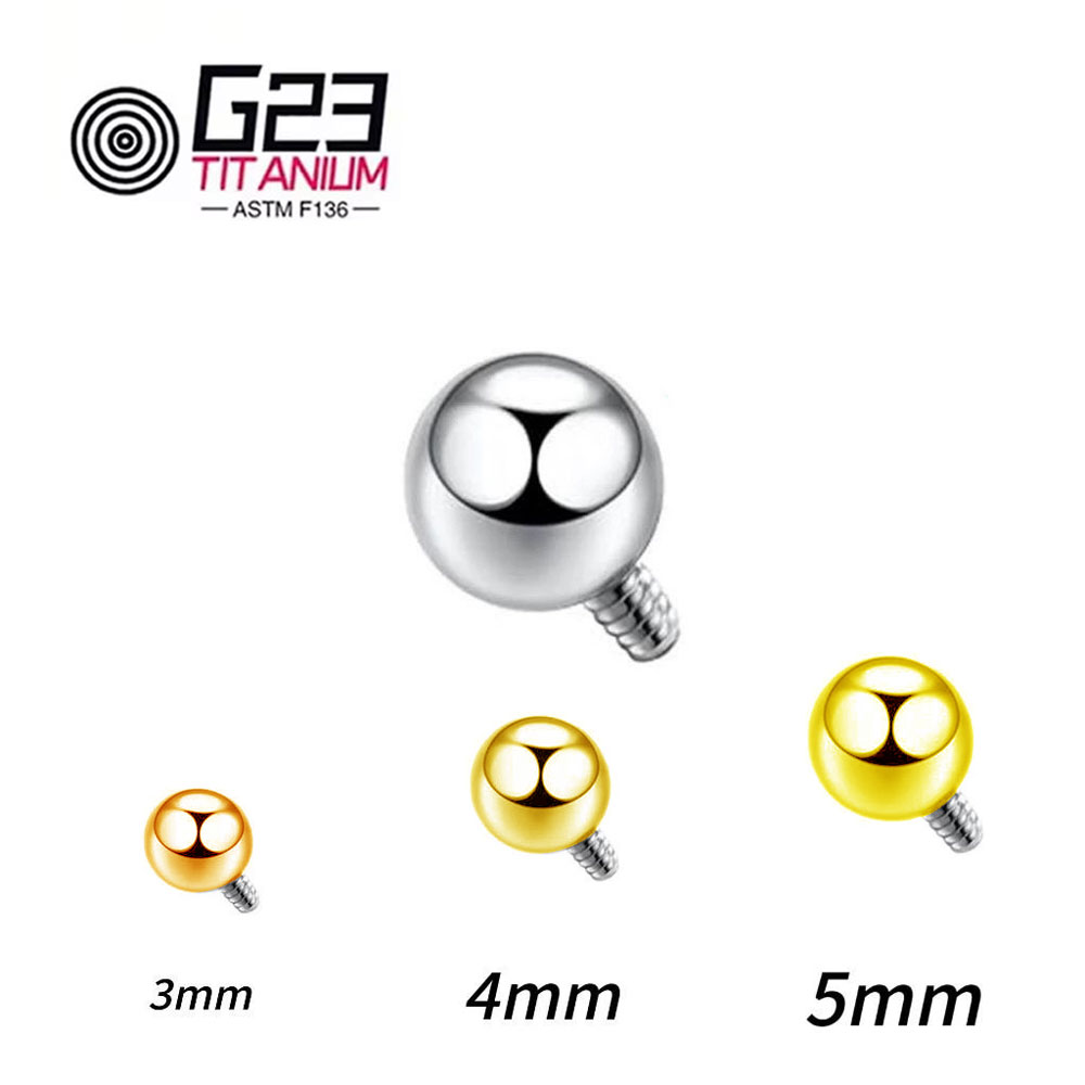Groothandel 10/50 stuks Titani - Body Jewelry Replacement Ball recensie en prijs