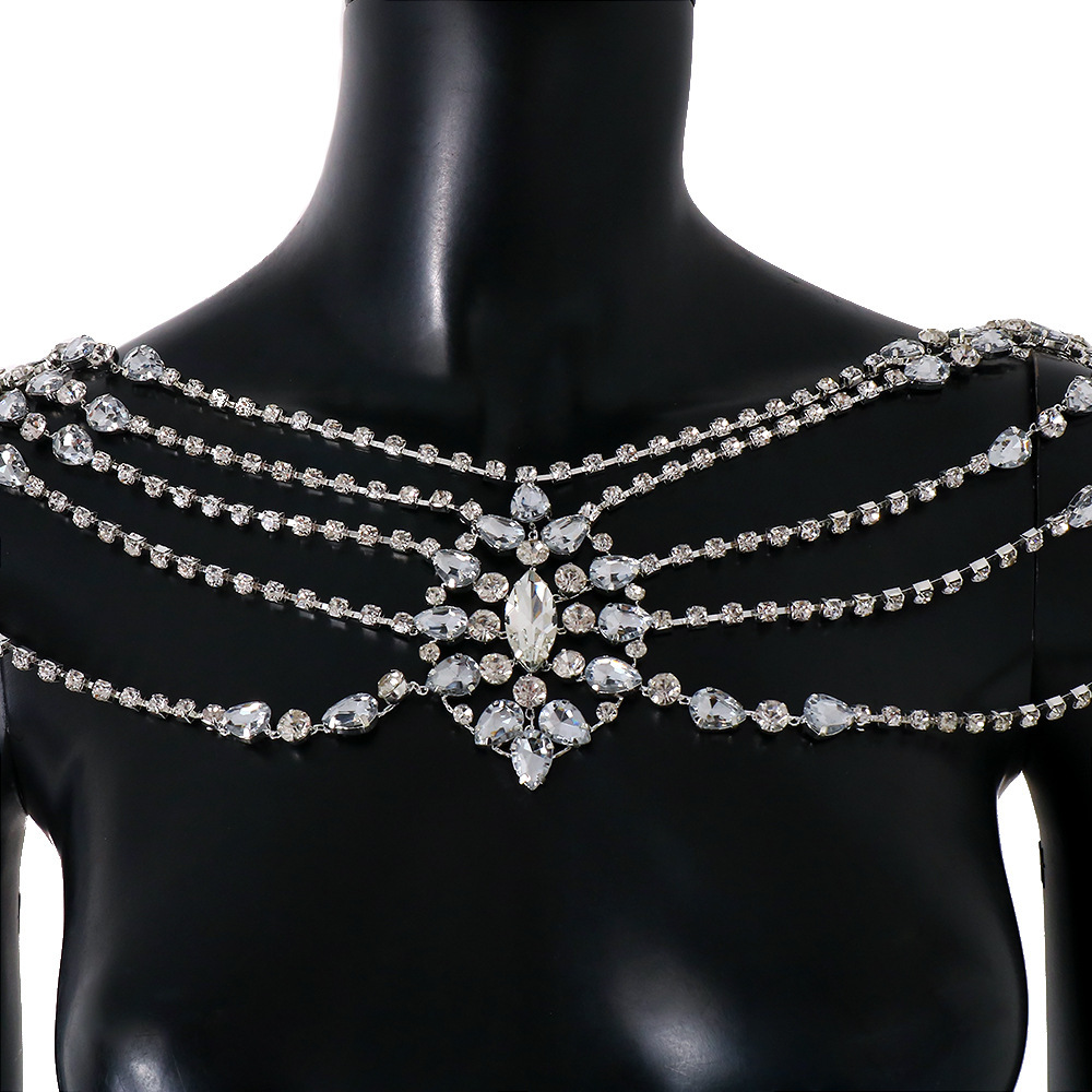 Boho Kristal Bruids Schouderke - Body Jewelry Retainers recensie en prijs