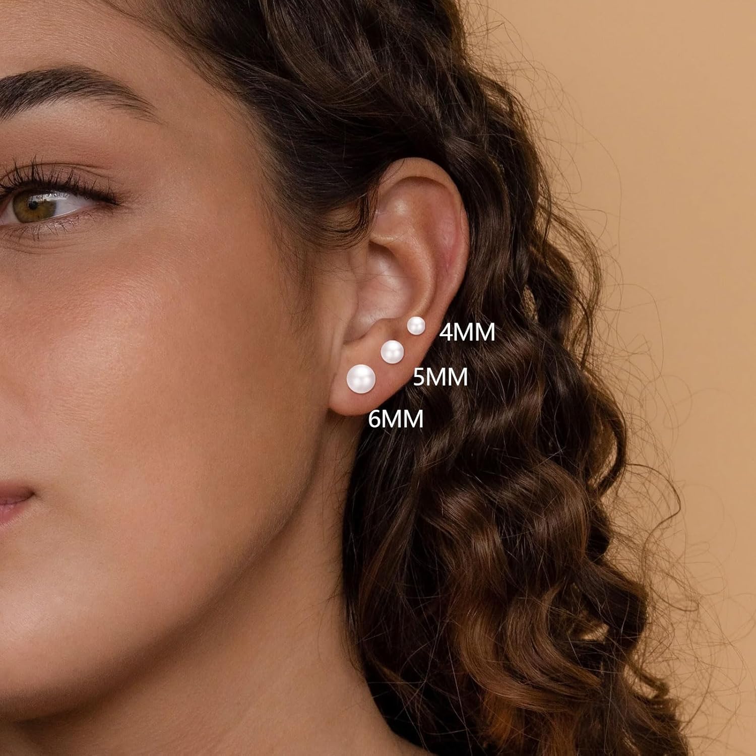 3 paar kleine pareloorbellen m - Body Jewelry Surgical Steel recensie en prijs
